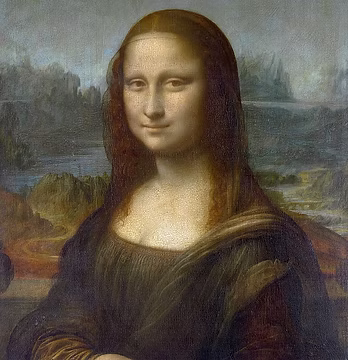 La Gioconda di Leonardo da Vinci, riproduzione su tela