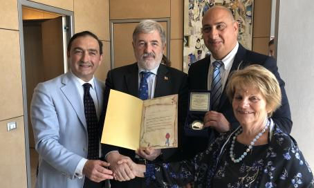 Al sindaco Marco Bucci il premio “Italiani Controvento”