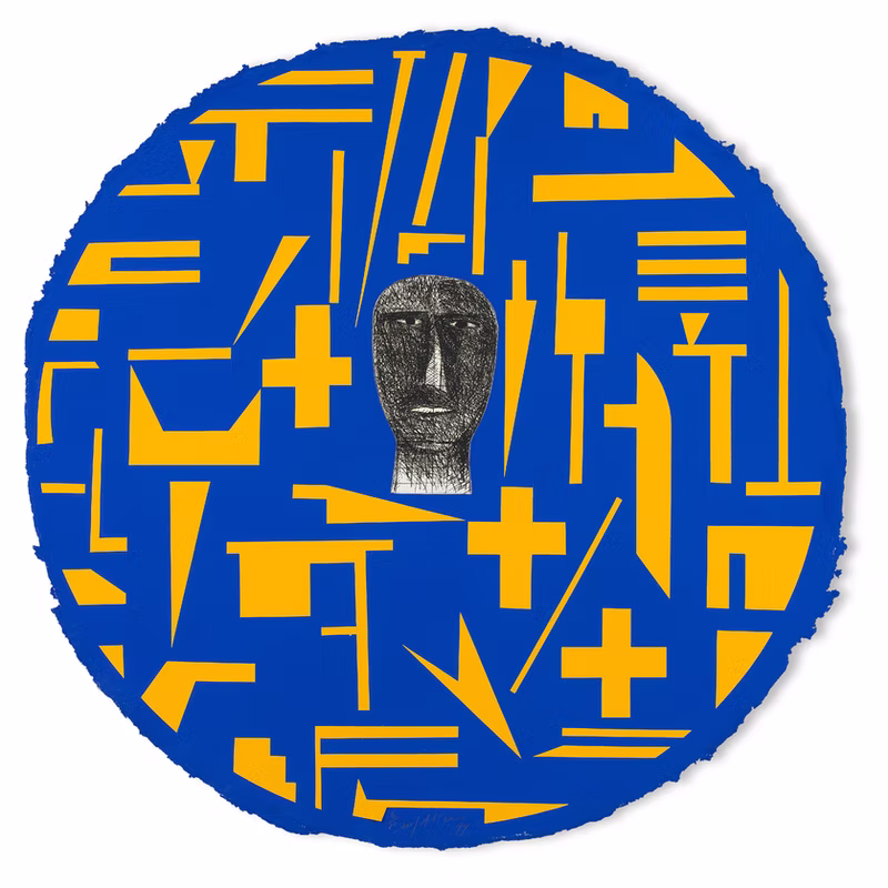 Shield (Scudi) di Mimmo Paladino, 1999